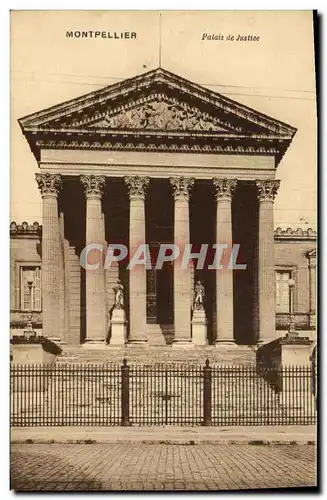 Cartes postales Palais de Justice Montpellier