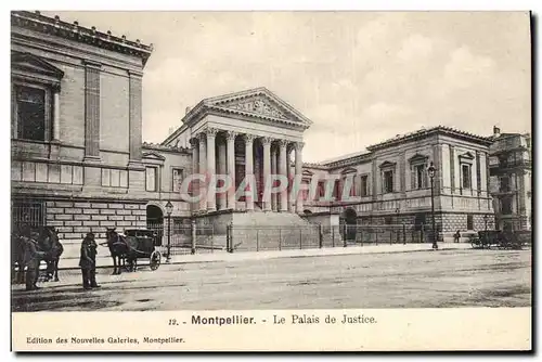 Cartes postales Palais de Justice Montpellier