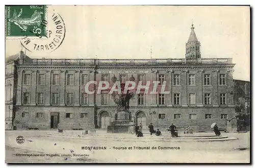 Cartes postales Montauban Bourse et Tribunal de Commerce