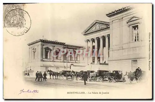 Cartes postales Montpellier le palais de justice