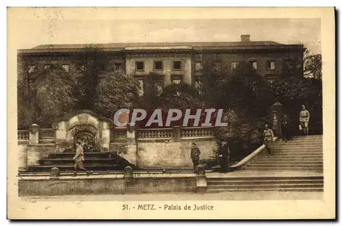 Cartes postales Metz palais de justice