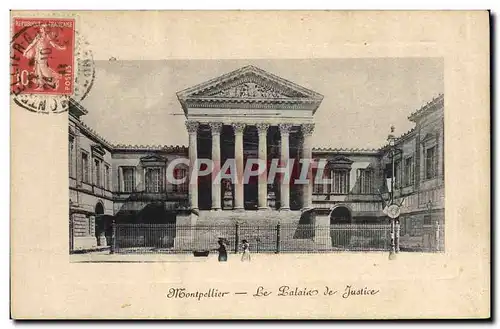 Cartes postales Montpellier le palais de justice