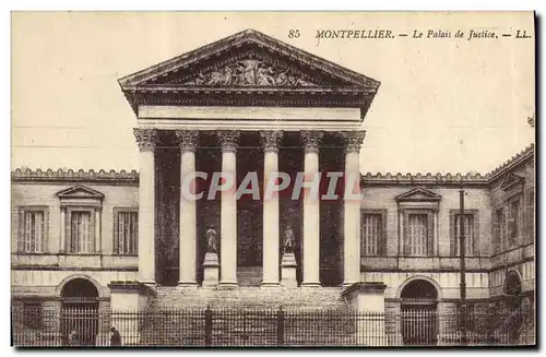 Cartes postales Montpellier le palais de justice