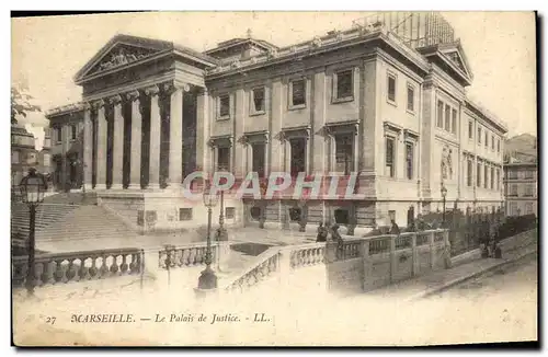 Cartes postales Marseille le palais de justice