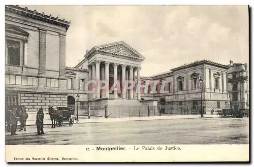 Cartes postales Montpellier le palais de justice