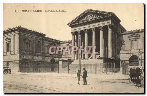 Cartes postales Montpellier le palais de justice