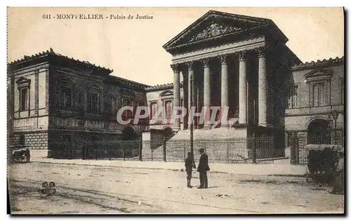 Cartes postales Montpellier palais de justice