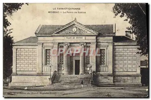 Cartes postales Le Tarn et Garonne Moissac le palais de justice