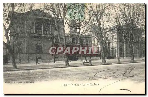 Cartes postales Prefecture Nimes