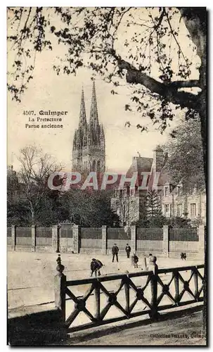 Cartes postales Prefecture Partie ancienne Quimper