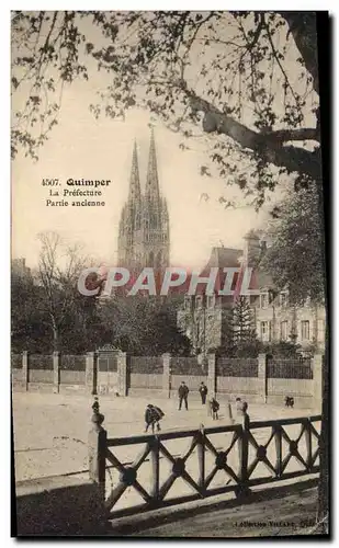 Cartes postales Prefecture Partie Ancienne Quimper