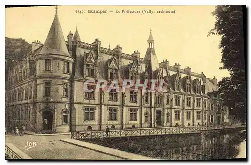 Cartes postales Prefecture Quimper