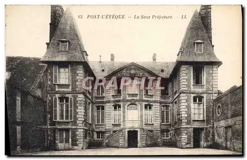 Cartes postales Pont L'Eveque Sous Prefecture