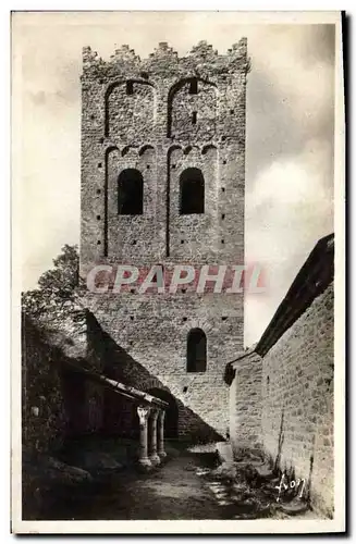 Ansichtskarte AK Chateau Environs de Vernet les Bains Abbaye de St Martin du Canigou La Tour et les tombeaux