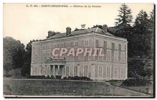 Cartes postales Chateau de la Perrine Saint Christophe