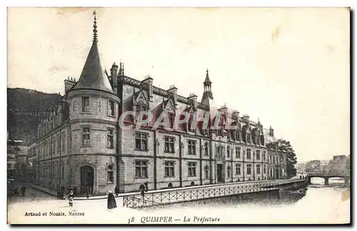 Cartes postales Prefecture Quimper