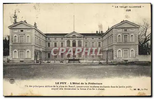 Cartes postales Le Puy L'Hotel de la Prefecture