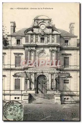Cartes postales Perigueux Entree de la Prefecture