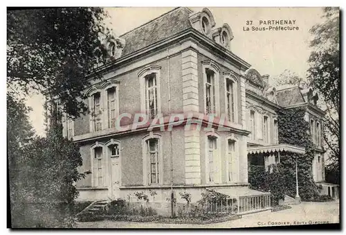 Cartes postales Parthenay La Sous Prefecture