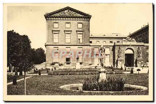 Cartes postales Palais de justice et statue de la Nymphe Metz