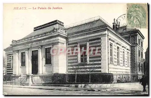 Cartes postales Palais de justice Meaux