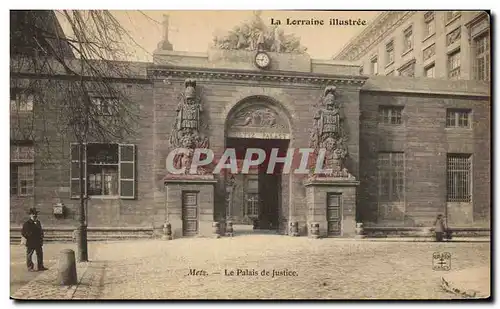 Cartes postales Palais de justice Metz