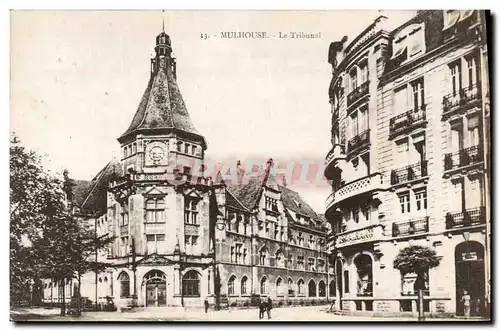 Cartes postales Palais de justice Mulhouse Le Tribunal
