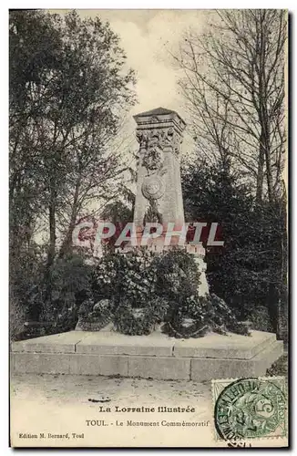 Ansichtskarte AK Militaria Toul Le monument commemoratif