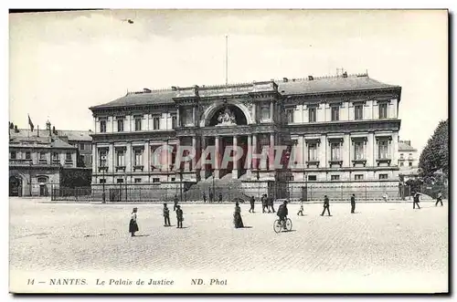 Ansichtskarte AK Palais de justice Nantes