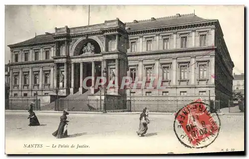 Ansichtskarte AK Palais de justice Nantes