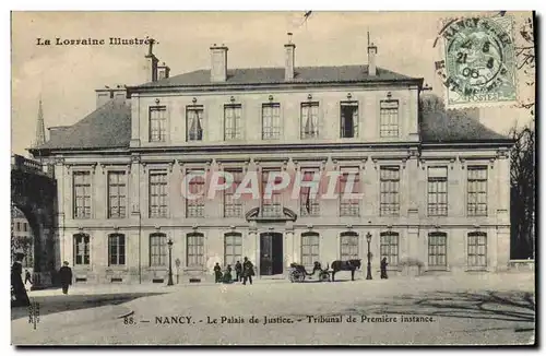 Cartes postales Palais de justice Nacny Tribunal de Grande Instance