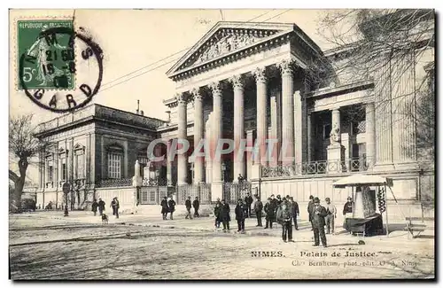 Ansichtskarte AK Palais de justice Nimes