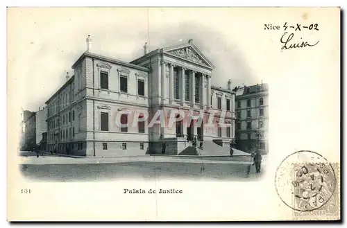 Cartes postales Palais de justice Nice