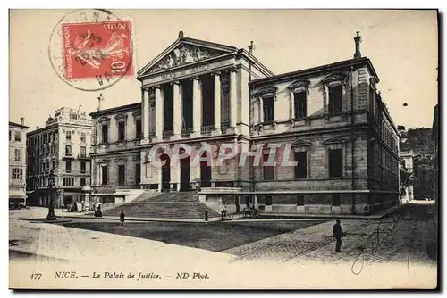 Cartes postales Palais de justice Nice