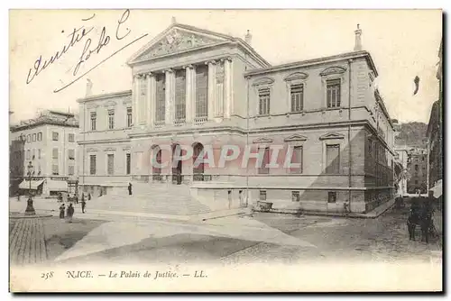 Ansichtskarte AK Palais de justice Nice