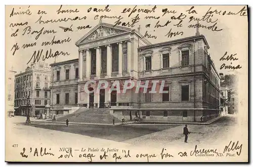 Cartes postales Palais de justice Nice