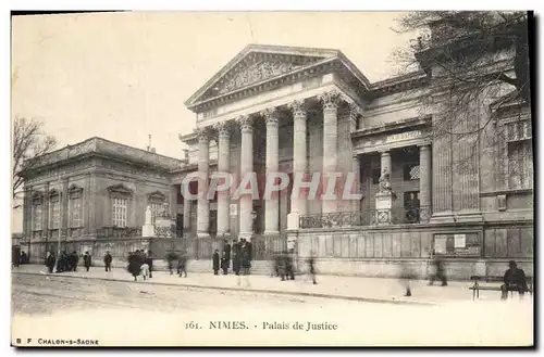 Ansichtskarte AK Palais de justice Nimes