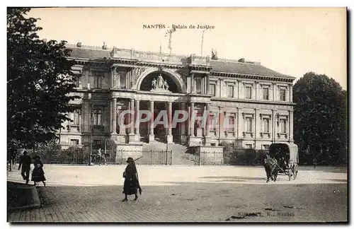 Cartes postales Palais de justice Nantes