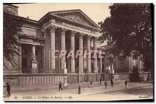 Cartes postales Palais de justice Nimes