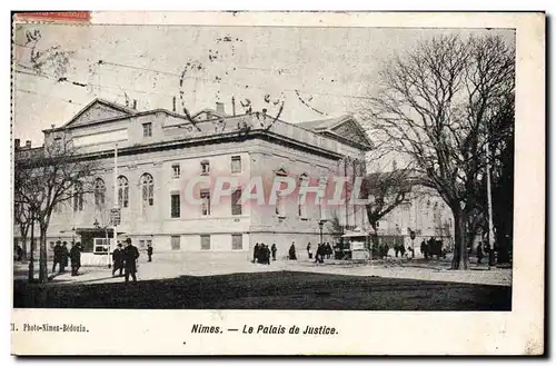 Ansichtskarte AK Palais de justice Nimes