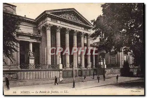 Cartes postales Palais de justice Nimes