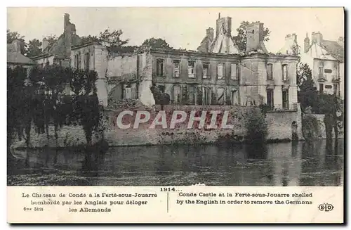 Ansichtskarte AK Militaria Le chateau de Conde a la Ferte sous Jouarre