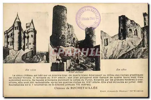 Cartes postales Chateau de Rochetaillee