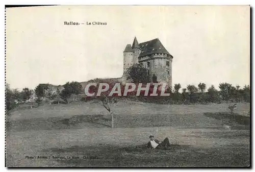 Cartes postales Chateau Ballon