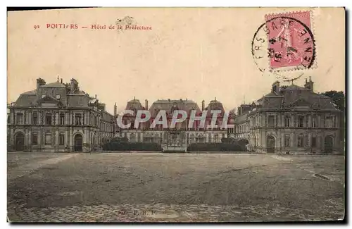 Cartes postales Poitiers Hotel de la Prefecture