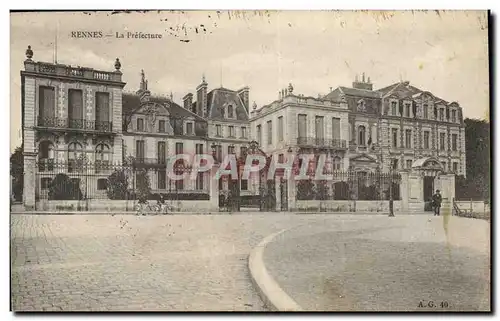 Cartes postales Prefecture Rennes