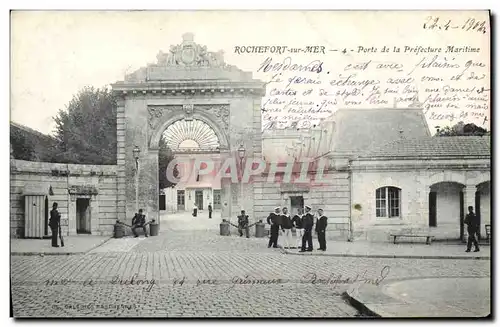 Cartes postales Rochefort sur Mer Porte de la Prefecture Maritime