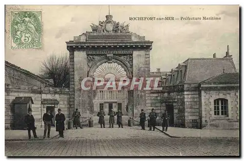 Cartes postales Prefecture Martime Rochefort sur Mer