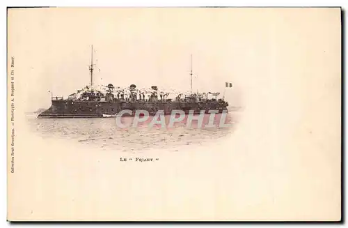 Cartes postales Bateau de Guerre Le Friant