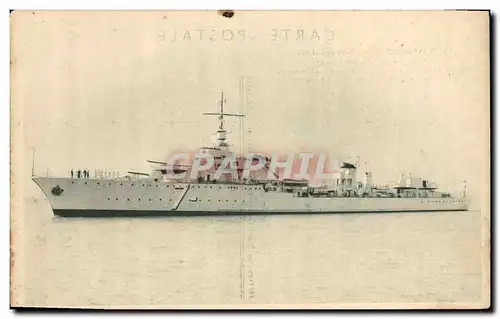 Cartes postales Bateau de Guerre Le Fantasque Contre torpilleur